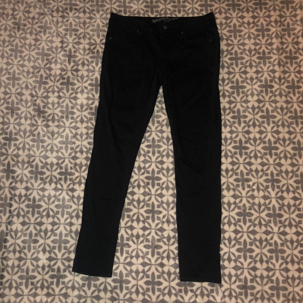 Black skinny jeans